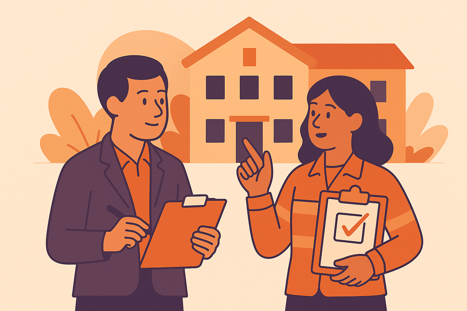 Illustrasjon av en digital brannøvelse